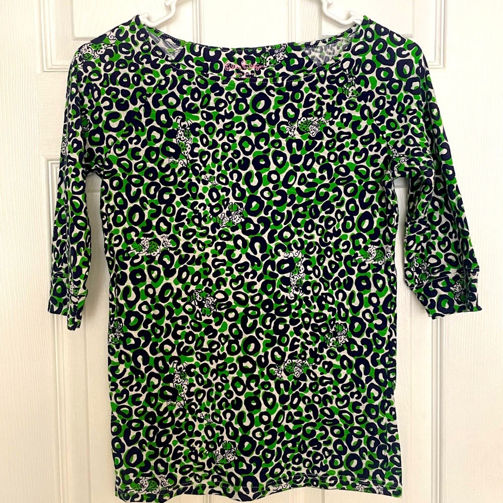 Lilly Pulitzer 3/4 Sleeve Top